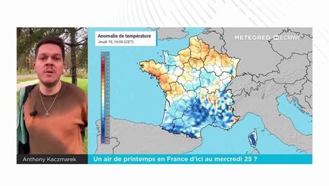 Un air de printemps en France d'ici au mercredi 25 ?