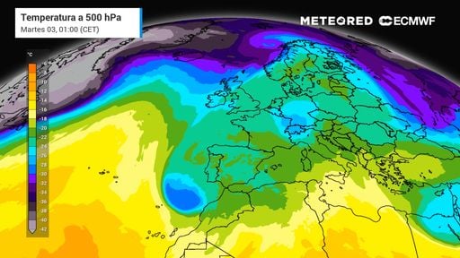 Una dana podría traer un importante cambio de tiempo a partir del domingo