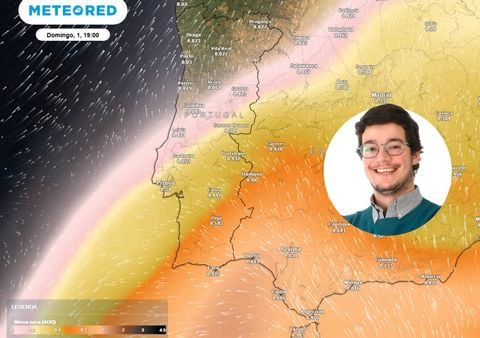 Domingo 1 de março com grande intrusão de poeiras do Saara