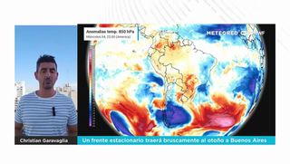 Un frente estacionario traerá bruscamente al otoño a Buenos Aires
