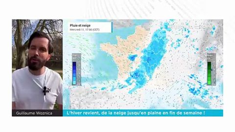 L'hiver revient, de la neige jusqu'en plaine en fin de semaine !