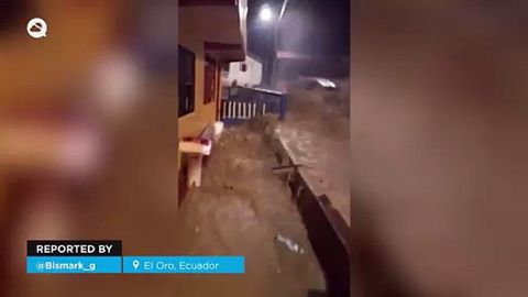 Inundaciones catastróficas El Oro, Ecuador