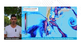La nueva quincena promete lluvias muy abundantes en Argentina