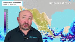 Fin de semana en México con tormentas dispersas y altas temperaturas
