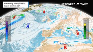 Un anticiclón de récord condicionará el tiempo de la Semana Santa