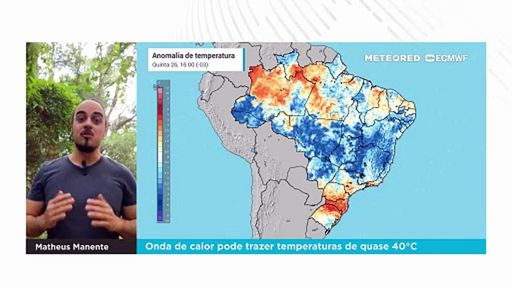 Onda de calor pode trazer temperaturas de quase 40°C