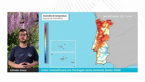Calor intensificará em Portugal nesta Semana Santa 2026