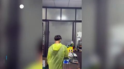 Una tormenta deja vientos de más de 120 km/h en Guangdong, China