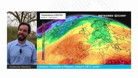 La chaleur s'installe à Pâques, jusqu'à 28°C lundi !