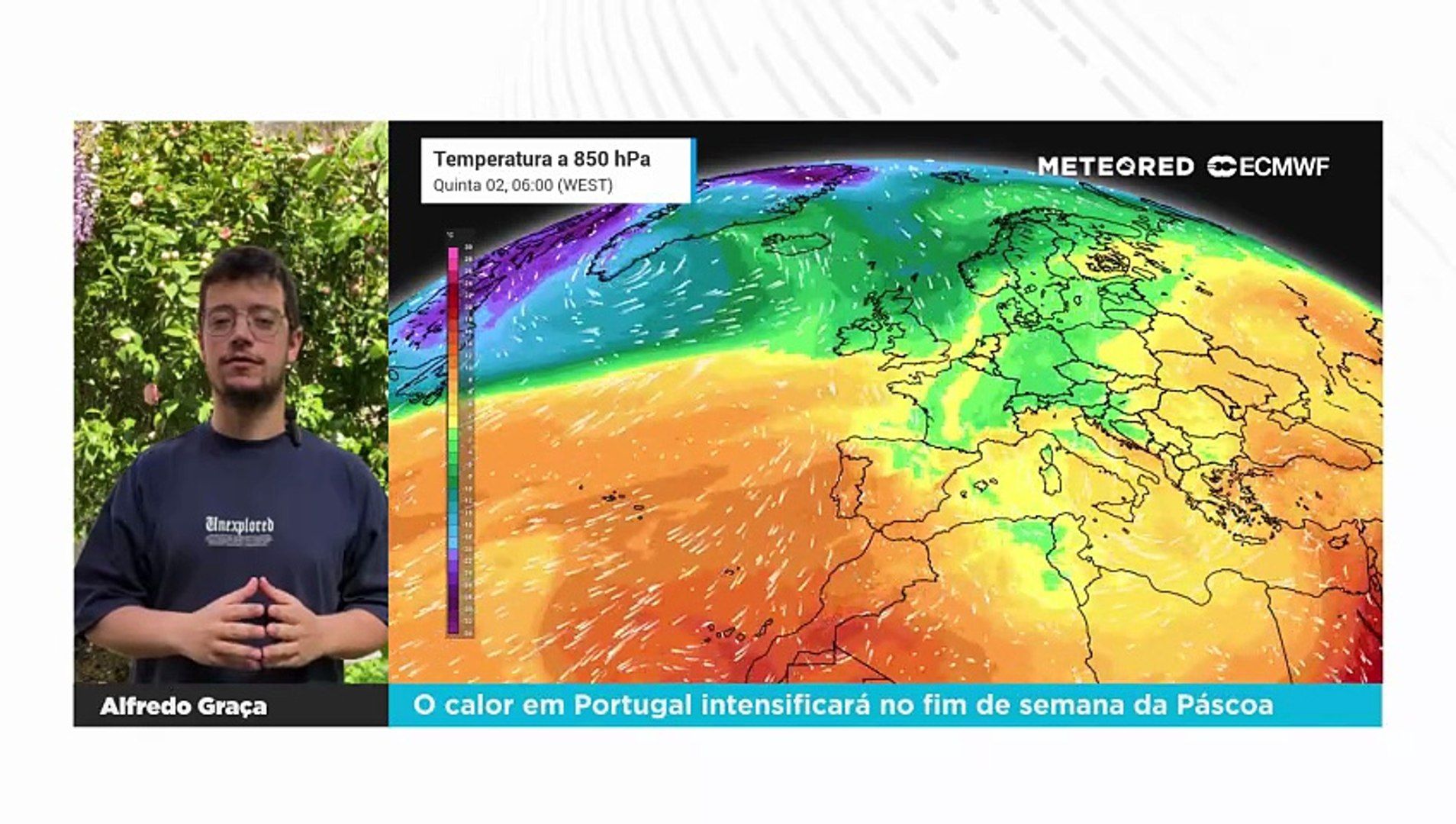 O calor em Portugal intensificará no fim de semana da Páscoa