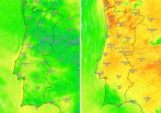 Subida das temperaturas até 13 ºC para quinta-feira