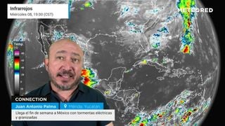 Llega el fin de semana a México con tormentas eléctricas y granizadas
