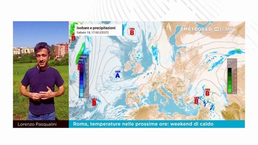 Roma, impennata delle temperature nelle prossime ore: weekend di caldo