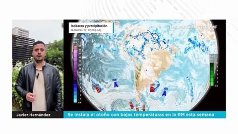 Se instala el otoño con bajas temperaturas en la RM esta semana