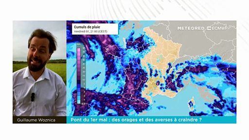 Pont du 1er mai : des orages et des averses à craindre ?
