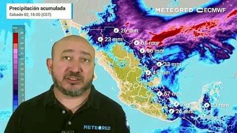 Frente frío 48 dejará tormentas fuertes y “norte” en México