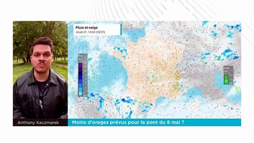 Moins d'orages prévus pour le pont du 8 mai ?