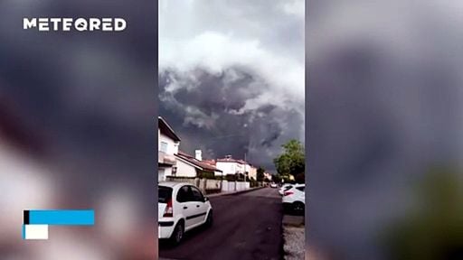 Varias supercélulas causan estragos en la región del VénetoItalia