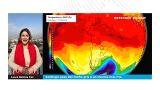 Santiago pasa del otoño gris a un viernes más frío