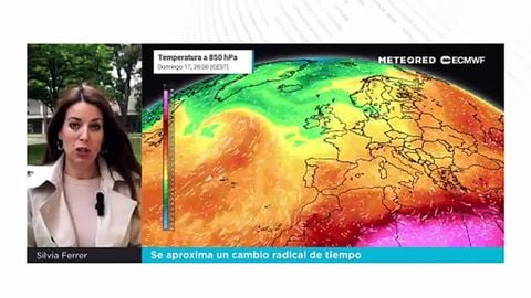 Se aproxima un cambio radical de tiempo