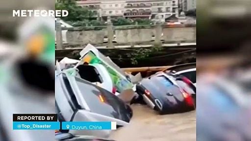 Las lluvias torrenciales provocan graves inundaciones en varias regiones de China