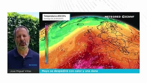 Puente de mayo con tormentas fuertes en España