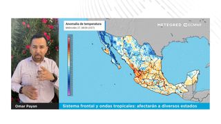 Sistema frontal y ondas tropicales: afectarán a diversos estados