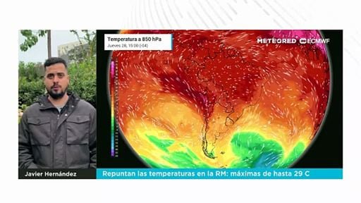 Repuntan las temperaturas en la RM: máximas de hasta 29 C