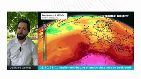 25, 30, 35°C… Quelle température attendue chez vous ce week-end ?