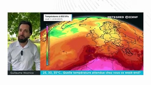 25, 30, 35°C… Quelle température attendue chez vous ce week-end ?