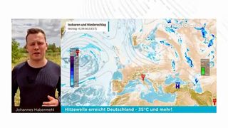 Hitzewelle erreicht Deutschland - 35°C und mehr!