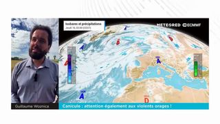 Canicule : attention également aux violents orages !