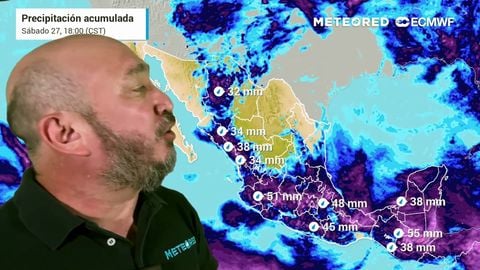 Ondas tropicales y vaguadas dejarán fuertes tormentas en México