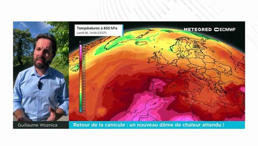 Retour de la canicule : un nouveau dôme de chaleur attendu !
