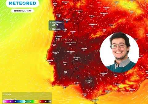 Onda de calor provoca aviso vermelho em 4 distritos de Portugal