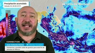 Tormentas y posible caída de granizo para este fin de semana en México