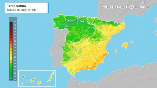Algunas capitales dormirán con menos de 15 ºC este fin de semana
