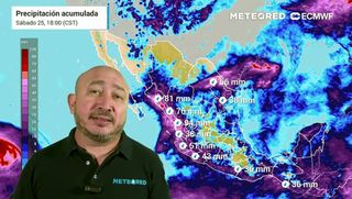 Monzón Mexicano y ondas tropicales dejarán fuertes lluvias