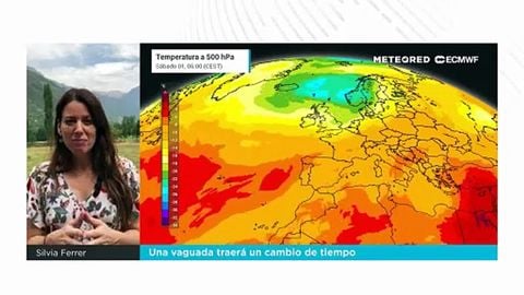 Una vaguada traerá un cambio de tiempo