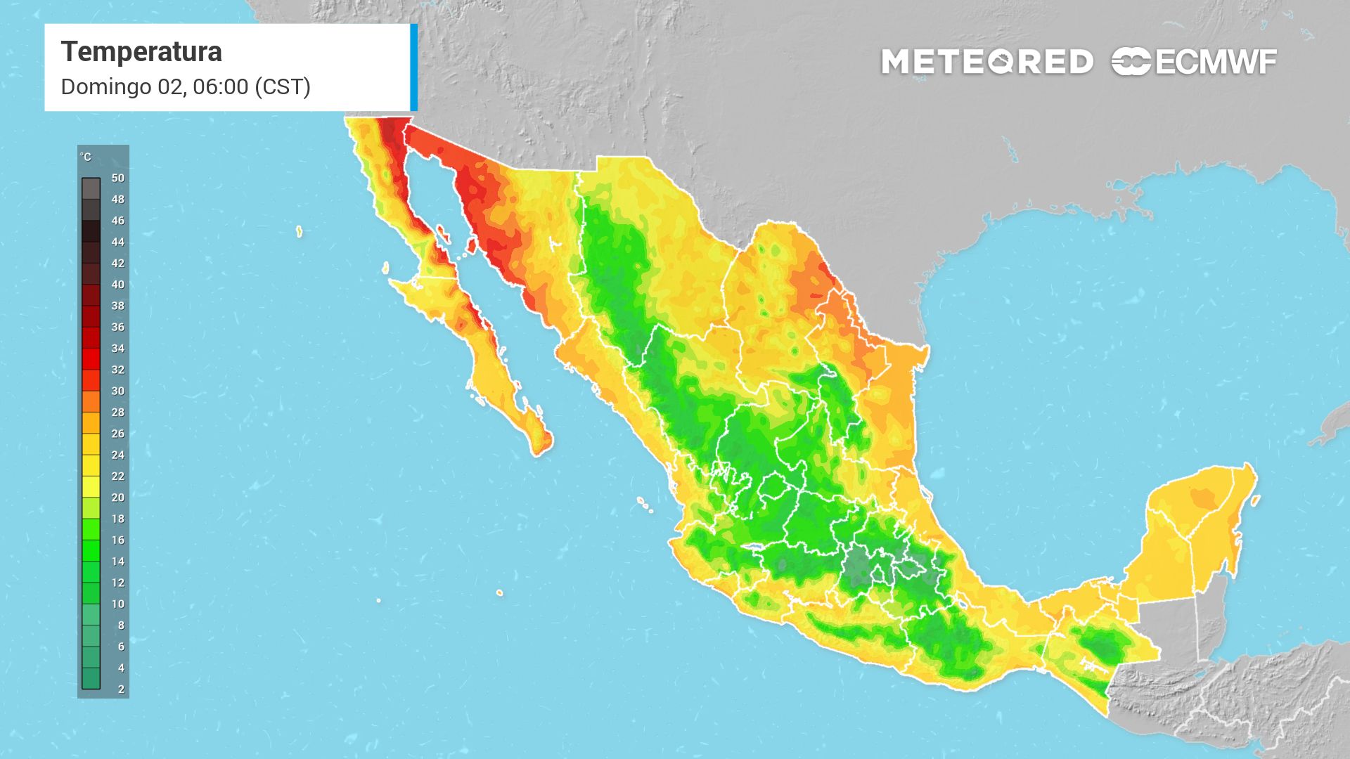 Interacción de sistemas extenderá lluvias este sábado en estados del Norte, Occidente y Centro de México