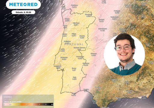 Próximos dias com mais calor, poeiras do Saara e chuva fraca