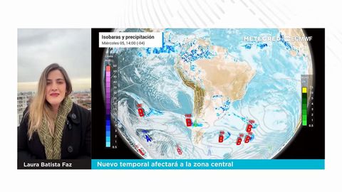 Nuevo temporal afectará a la zona central