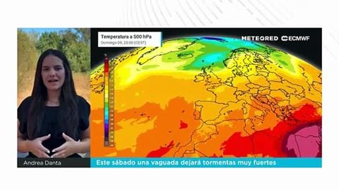 Este sábado una tormenta dejará tormentas muy fuertes