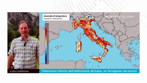 Clamoroso ritorno dell'anticiclone africano, un ferragosto da record