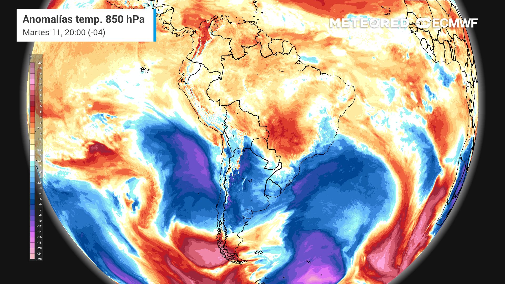 Vuelven las lluvias a la zona central de Chile tras una ola de mañanas con temperaturas bajo cero