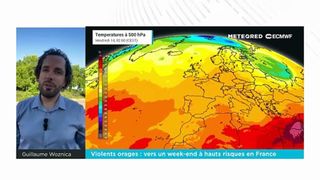 Violents orages : vers un week-end à hauts risques en France