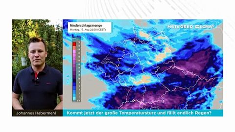 Wettersturz! Kommt jetzt der große Temperatursturz und fällt endlich Regen?