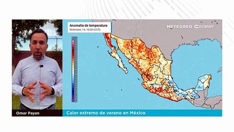 Calor extremo de verano en México