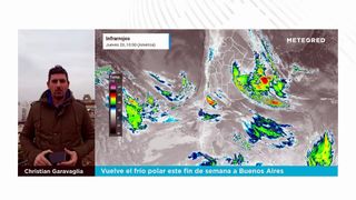Vuelve el frío polar este fin de semana a Buenos Aires