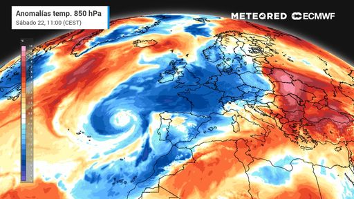 El aire polar llegará al Mediterráneo en las próximas horas